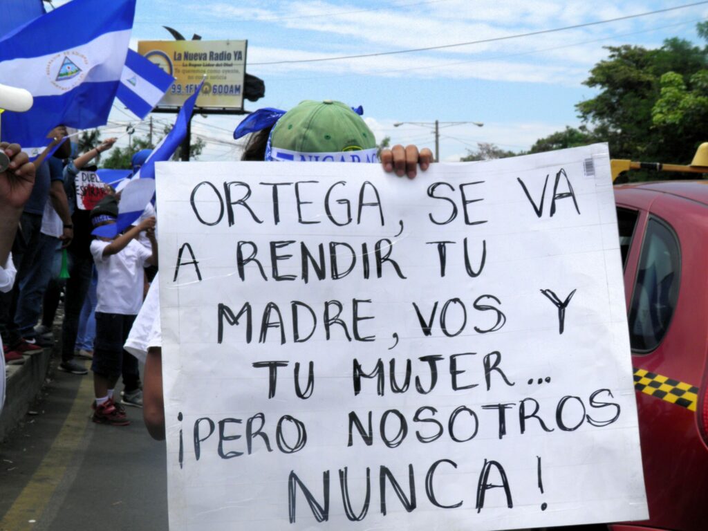 Nicaragua: Protestas contra Ortega