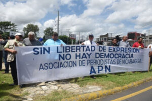Nicaragua: Periodistas Protestan
