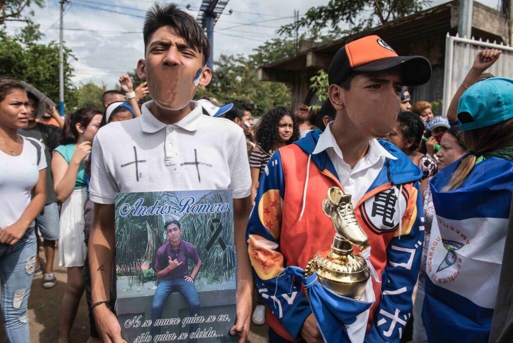 Nicaragua: Asesinato del joven Matt Romero.