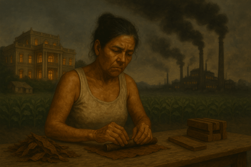 Cultivo de Tabaco: la riqueza se va, la sed queda