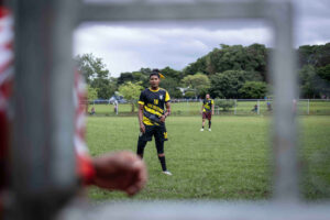 Cunningham jugó en el BPFC de Ciudad Rama, en la segunda división de la liga de ascenso en Nicaragua |©Óscar Navarrete| Galería News