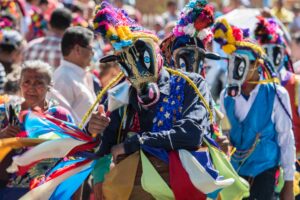 El Macho Ratón baila para Diriamba|©Óscar Navarrete