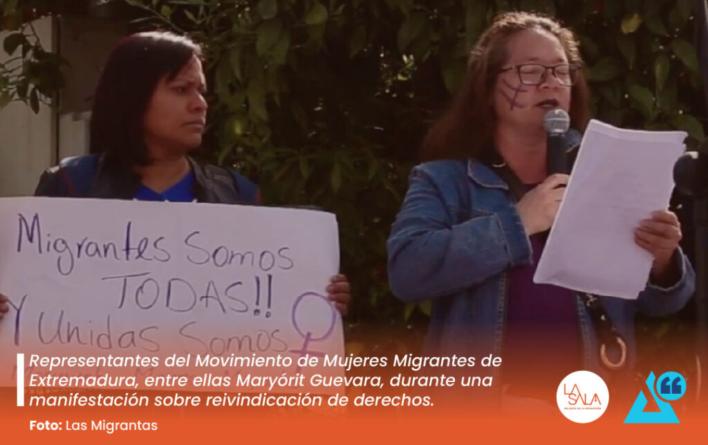 Mujeres migrantes "Las Migrantas" Extremadura, España.| ©Archivo personal Maryórit Guevara